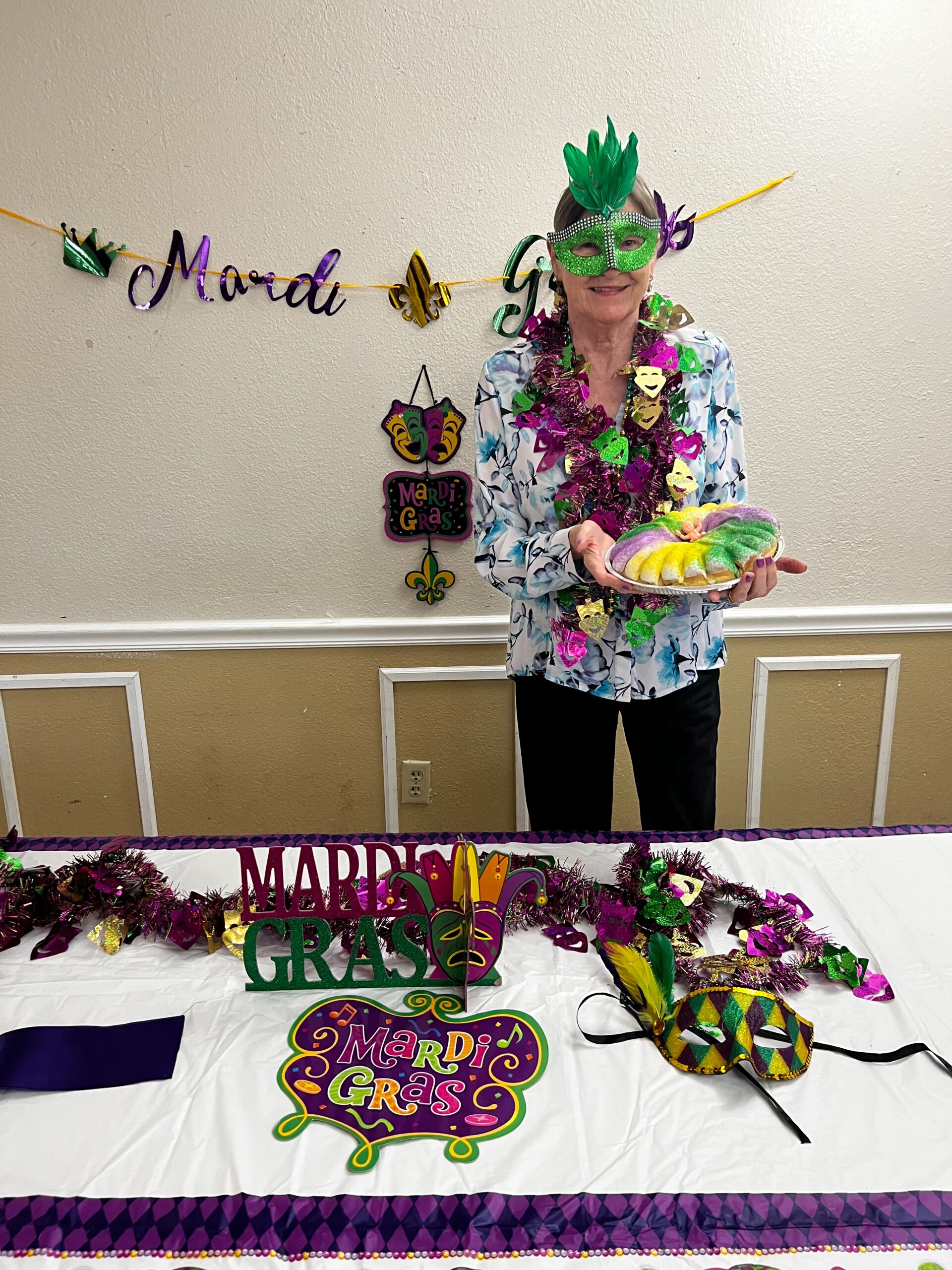 Mardi Gras assisted living facility resident at richmond heights florida